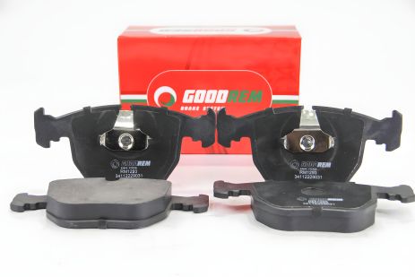 Передні гальмівні колодки BMW 5(E39)/7(E38) 96-04 (Teves), GOODREM (RM1293) Передні гальмівні колодки BMW 5(E39)/7(E38) 96-04 (Teves), GOODREM (RM1293)