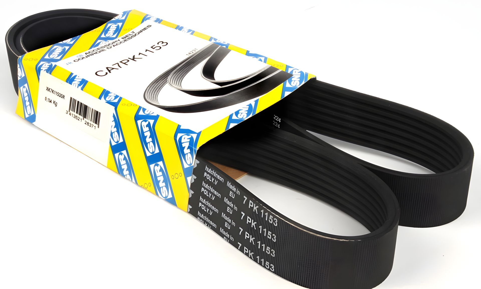 Поликлиновый ремень для NISSAN QASHQAI и TOYOTA LAND CRUISER, SNR (CA7PK1153) Поликлиновый ремень для NISSAN QASHQAI и TOYOTA LAND CRUISER, SNR (CA7PK1153)