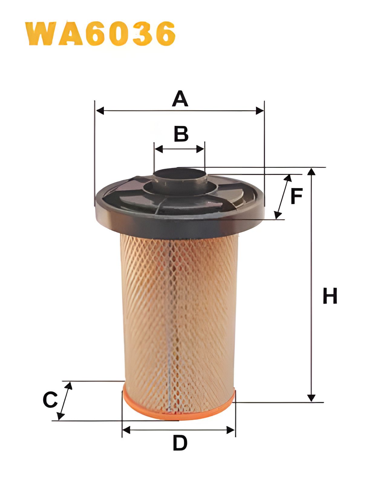 Повітряний фільтр CITROËN C25, TALBOT EXPRESS, PEUGEOT J5, WIX FILTERS (WA6036) Повітряний фільтр CITROËN C25, TALBOT EXPRESS, PEUGEOT J5, WIX FILTERS (WA6036)