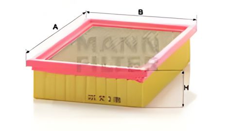 Фільтр повітряний MAZDA TRIBUTE, FORD USA, MANN (C26100)