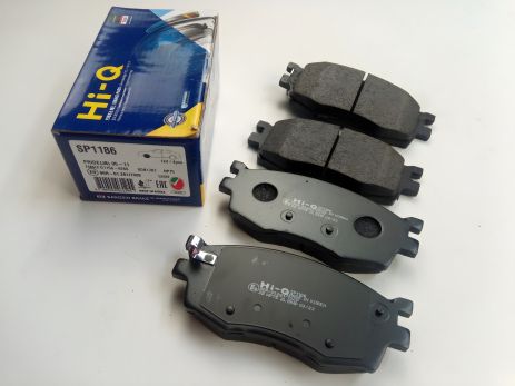 Передні гальмівні колодки Accent (MC), Hi-Q (SP1186) (58101-1GE00)