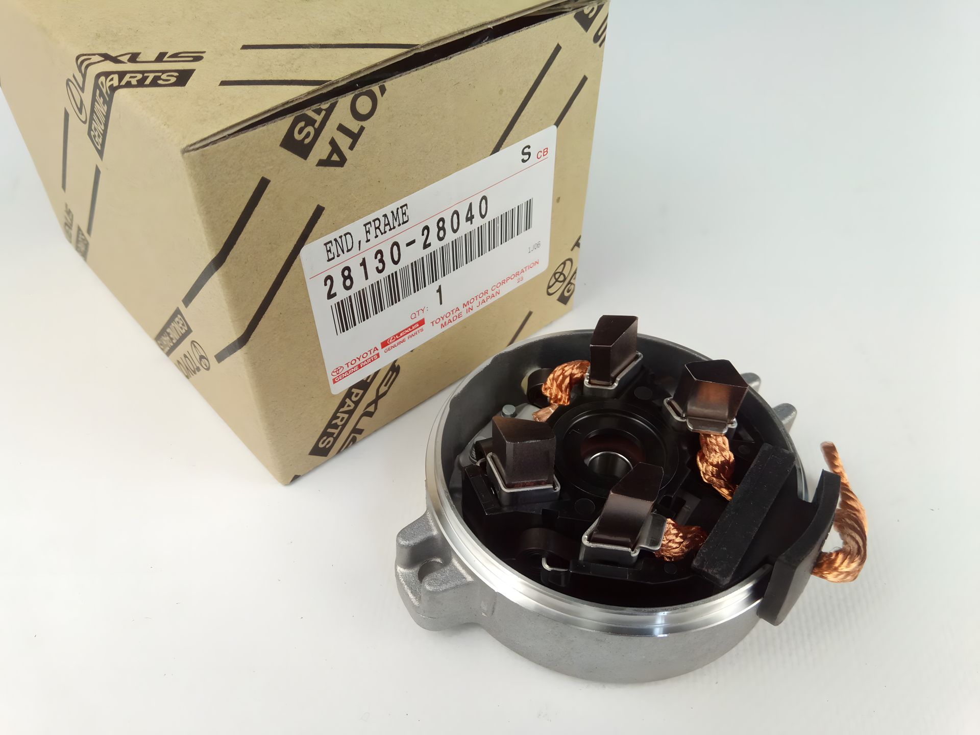 Стартерний щітковий вузол для Toyota (2813028040, 28130-28040) Стартерний щітковий вузол для Toyota (2813028040, 28130-28040)