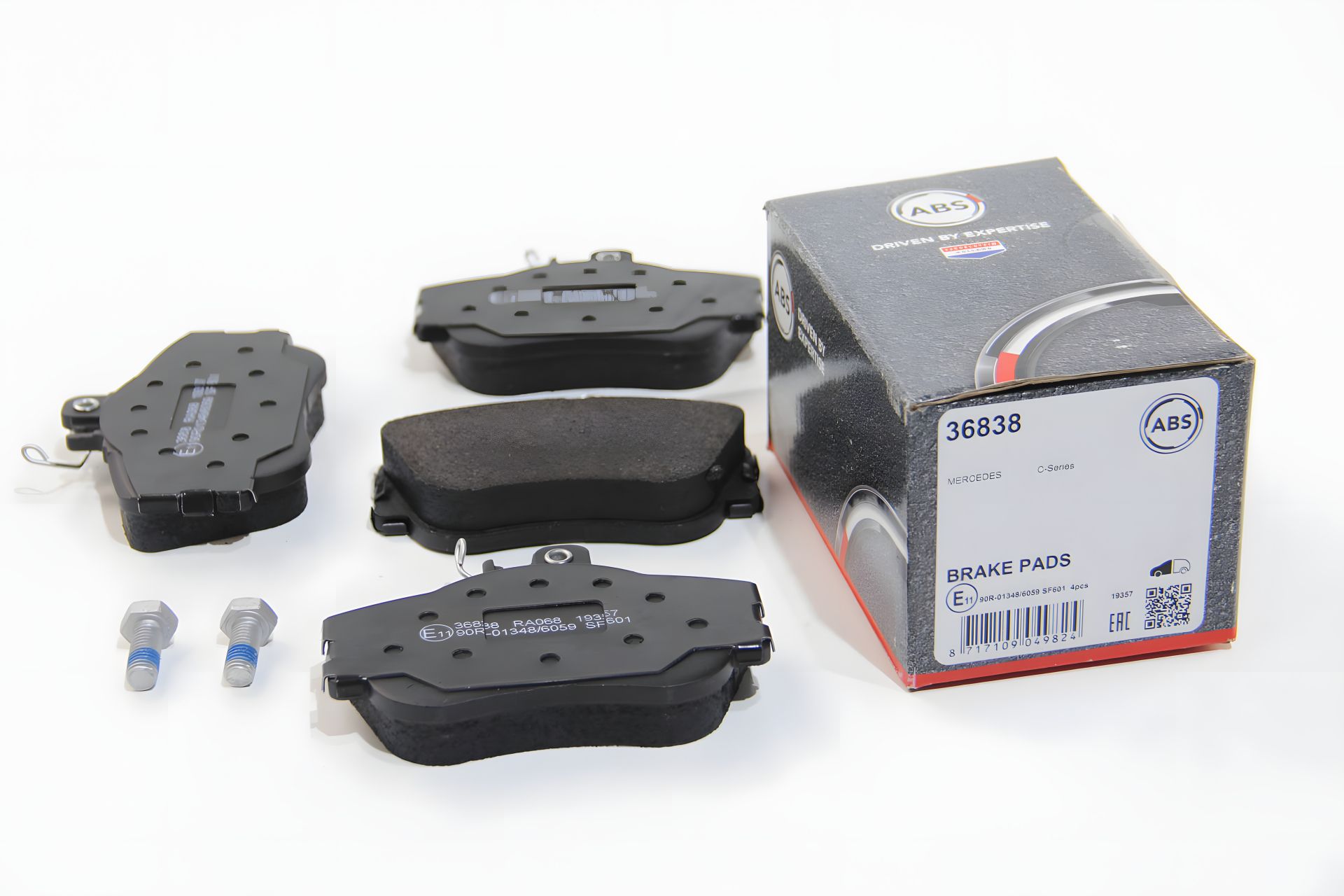 Гальмівні колодки передні для Mercedes C180-280 W202 93-00 Lucas від A.B.S. (36838) Гальмівні колодки передні для Mercedes C180-280 W202 93-00 Lucas від A.B.S. (36838)