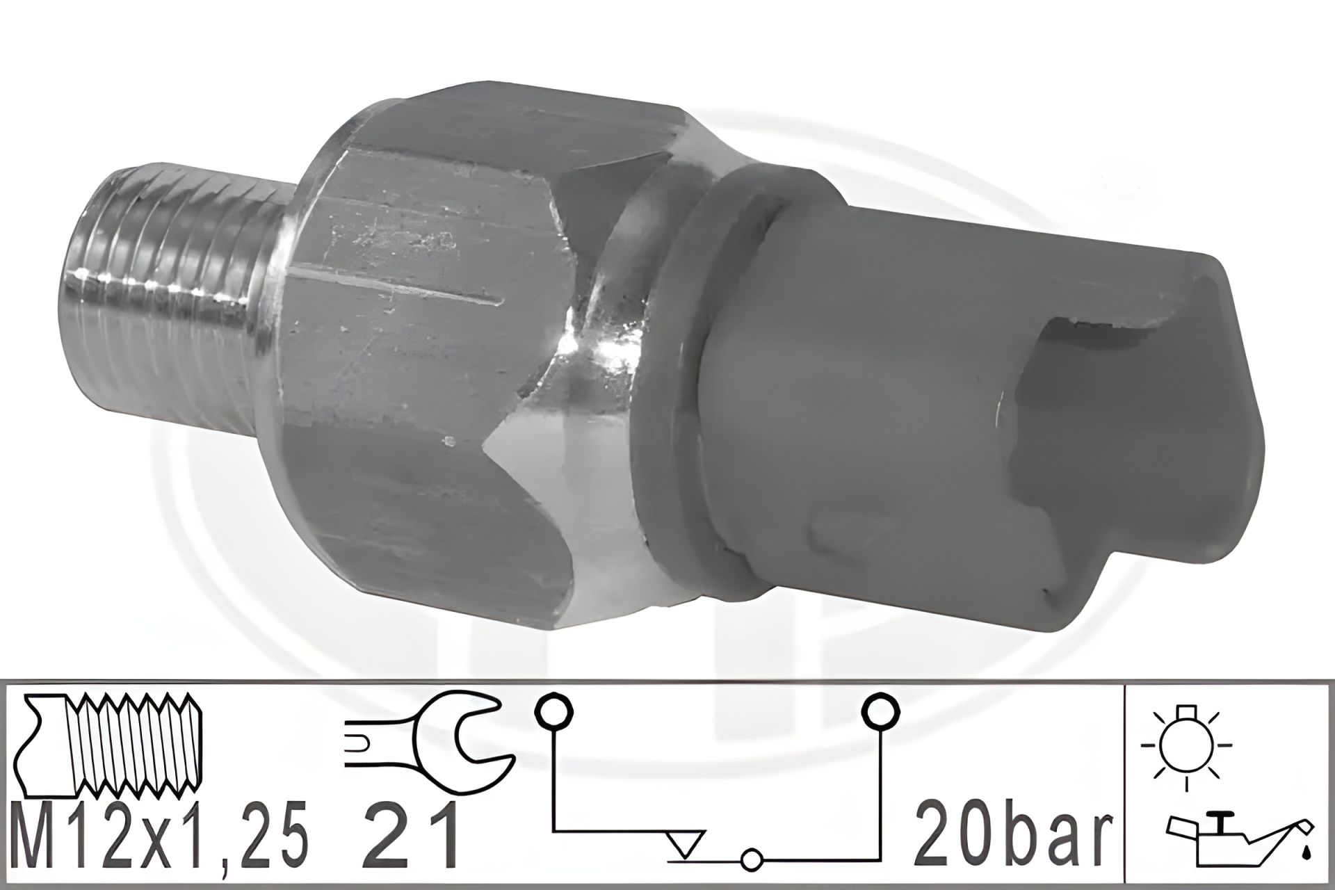 Датчик тиску масла CITROËN C4, PEUGEOT 206+, PEUGEOT 307, ERA (330801) Датчик тиску масла CITROËN C4, PEUGEOT 206+, PEUGEOT 307, ERA (330801)