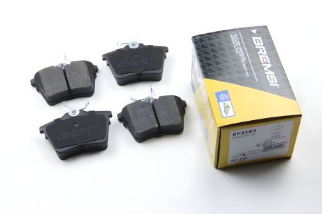 Задние тормозные колодки C5 III/407/607 00-, Bremsi (BP3183) Задние тормозные колодки C5 III/407/607 00-, Bremsi (BP3183)