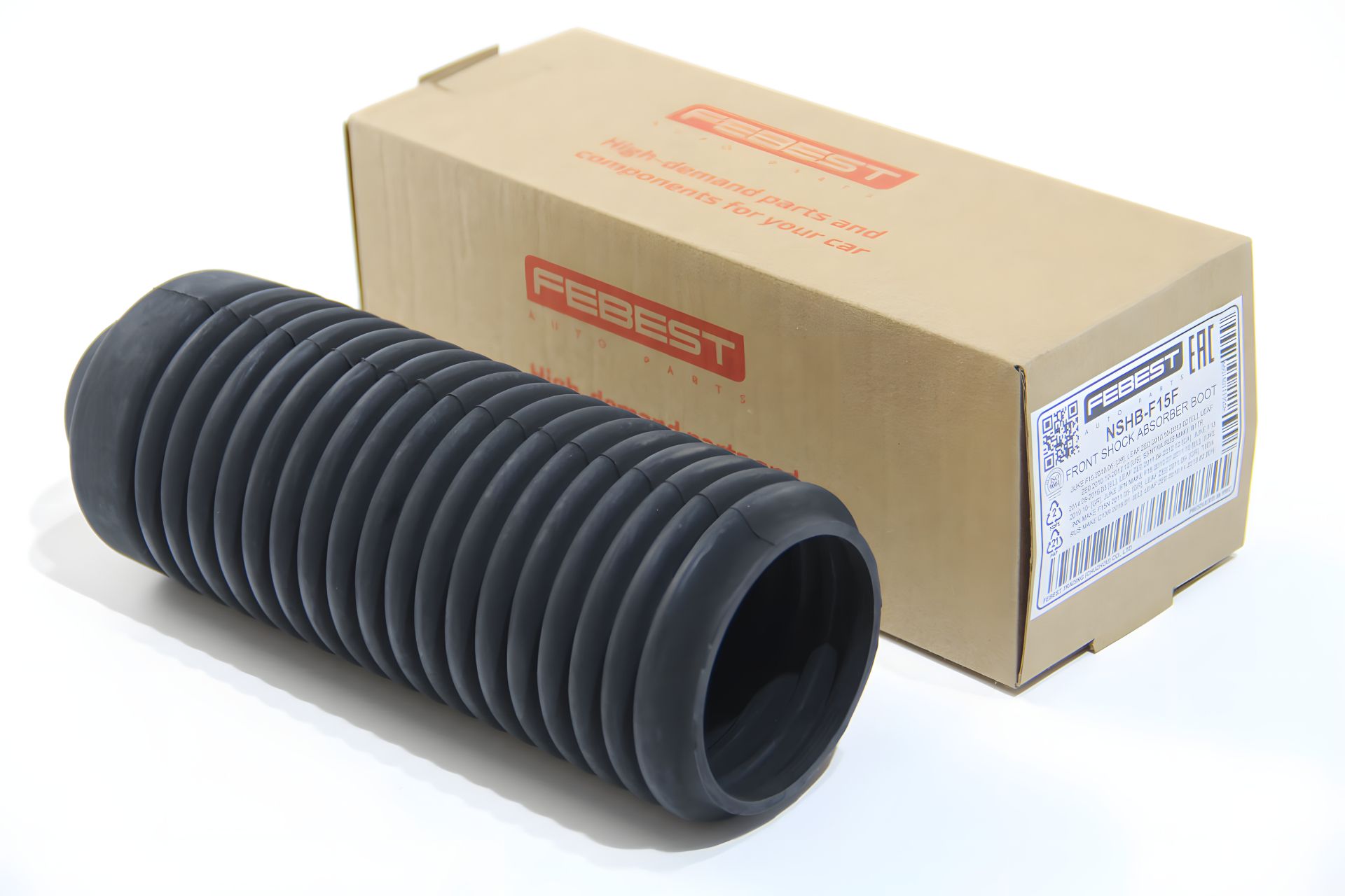 Переднього амортизатора пильовик для Juke/Leaf 10-, FEBEST (NSHBF15F) Переднього амортизатора пильовик для Juke/Leaf 10-, FEBEST (NSHBF15F)
