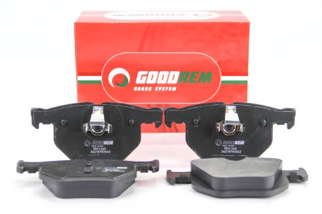 Гальмівні колодки задні GOODREM (RM1340), E60/E61/E63/E64 03-10