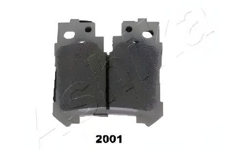 Задні гальмівні колодки Lexus LS 06- 4.6-5.0, ASHIKA (51022001)