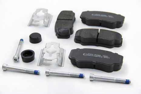 Тормозные задние колодки Jumper/Ducato/Boxer 02-06, ABS (37333)