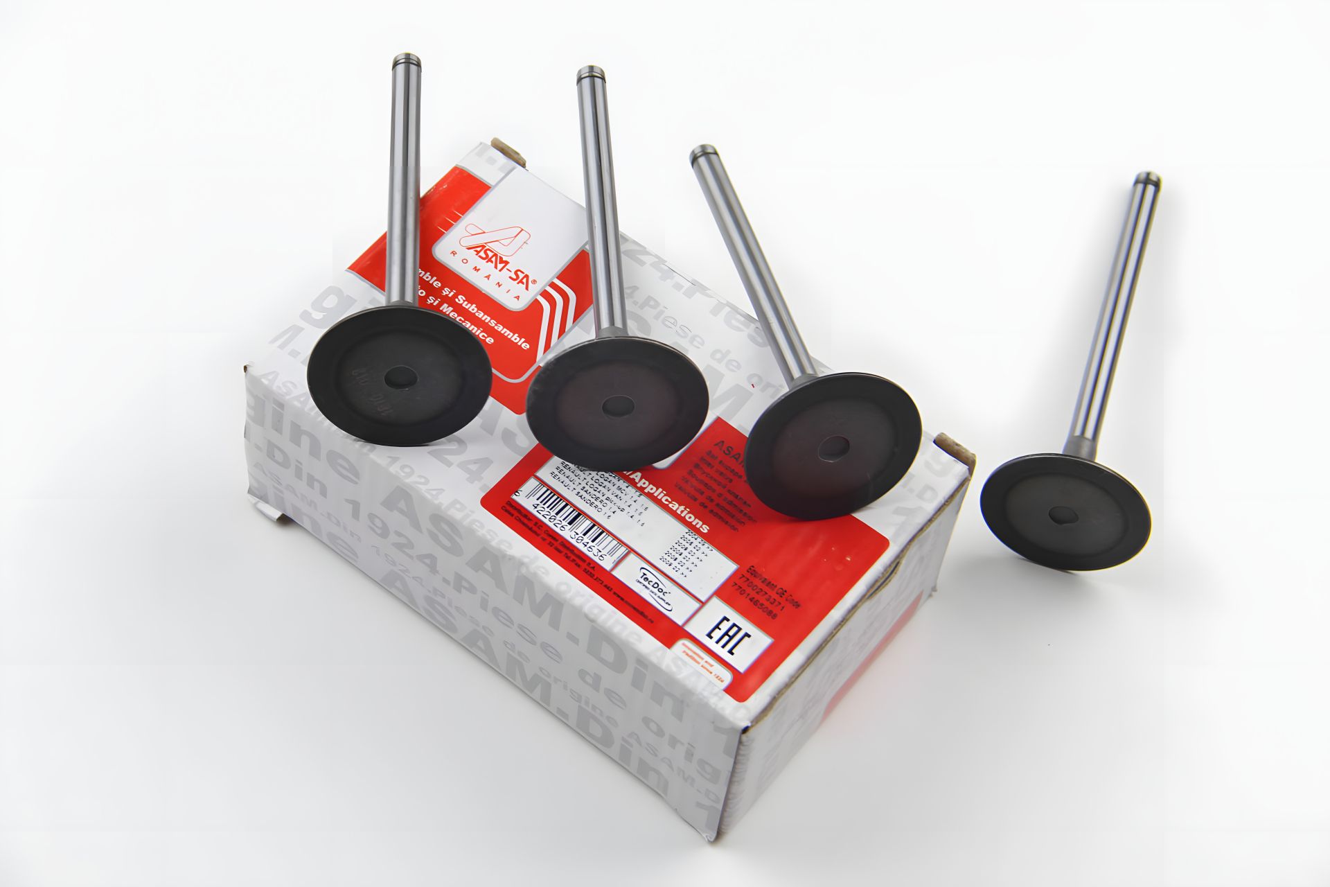 Впускні клапана (4 шт) Kangoo/Logan 1.6 (K7M/K7J) 04-, ASAM (30463) Впускні клапана (4 шт) Kangoo/Logan 1.6 (K7M/K7J) 04-, ASAM (30463)