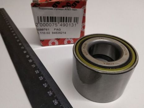 Подшипник ступицы Aveo задний "FAG" (94535214) (DT255237HLDBG52)