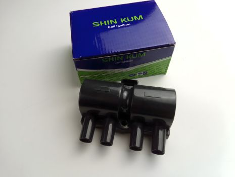 Котушка запалювання для Aveo 1.5/Lacetti 1.8/Lanos, "SHIN KUM" (96253555) 3-х контактна (25182496) Котушка запалювання для Aveo 1.5/Lacetti 1.8/Lanos, "SHIN KUM" (96253555) 3-х контактна (25182496)