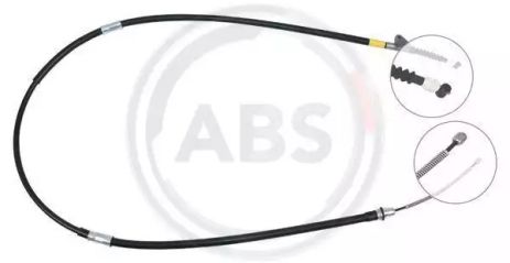 Трос ручного гальма задній Avensis 98- L (Барабан), A.B.S. (K15957)