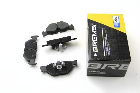 Задние тормозные колодки BMW 3(E90)/1(E81) 04-13 (ATE) (123x43,6x17,3), Bremsi (BP3194)