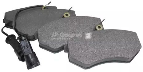 Колодки передні гальмівні Audi 80/100/A4 78-00 (TRW) (119x70x19,4) без датчика, JP Group (1163602310)