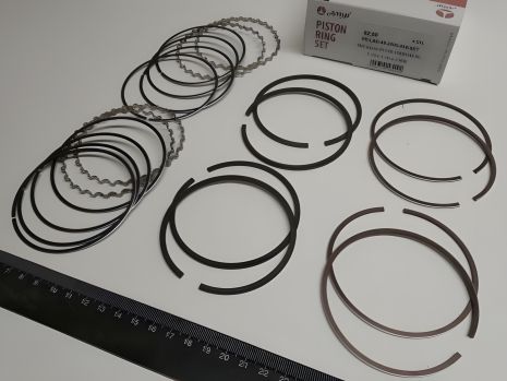 Кольца AMP 82,8 наборные/стальные (21083-1000100-32) (PR-LAD-49-2804-080-SET)