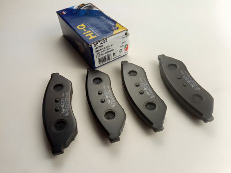 Задні гальмівні колодки Epica/Evanda, Hi-Q (SP1252) (96496766)