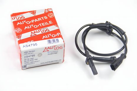 Датчик ABS задній для Trafic/Vivaro 2006-2014, AUTLOG (AS4795) точний Датчик ABS задній для Trafic/Vivaro 2006-2014, AUTLOG (AS4795) точний