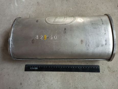 Універсальний плоский глушник DM (D.823/50) 350*170*100*D 50 мм