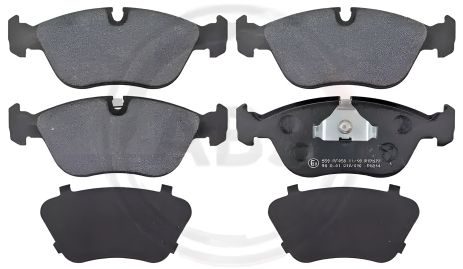 Передние тормозные колодки для C70/V70/S70/ 92-05, ABS (36783)