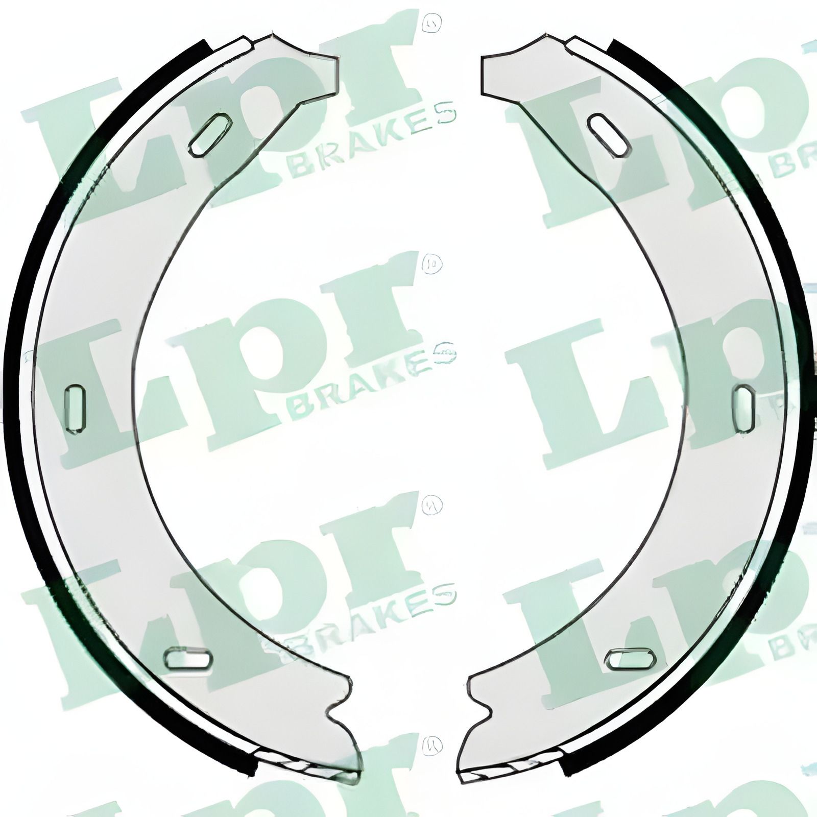 Задні барабанні колодки SPRINTER -06, LPR (07320) Задні барабанні колодки SPRINTER -06, LPR (07320)