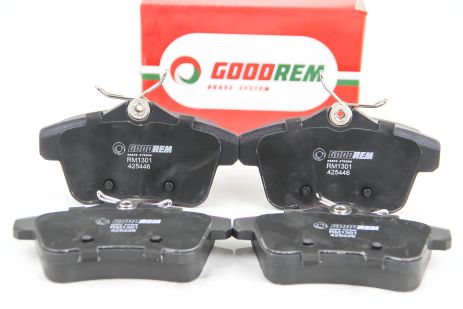 Задні гальмівні колодки GOODREM (RM1301) Citroen C4 09-/Peugeot 3008 09- (TRW) Задні гальмівні колодки GOODREM (RM1301) Citroen C4 09-/Peugeot 3008 09- (TRW)