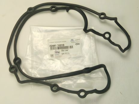 Прокладка клапанной крышки Hyundai/KIA от MOBIS (2244138010) (22441-38010) Прокладка клапанной крышки Hyundai/KIA от MOBIS (2244138010) (22441-38010)