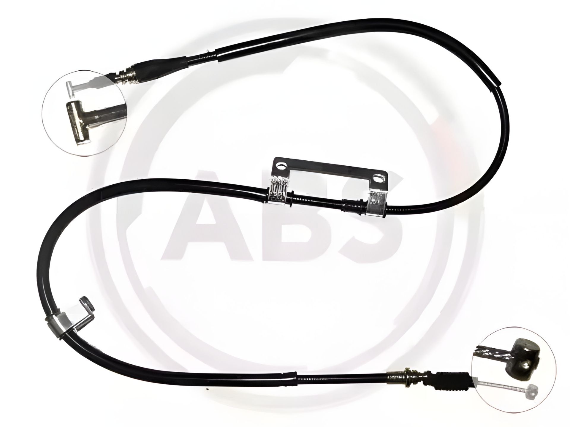 Задній ручний трос гальма Xedos/626/MX6 92- Л., A.B.S. (K11247) Задній ручний трос гальма Xedos/626/MX6 92- Л., A.B.S. (K11247)