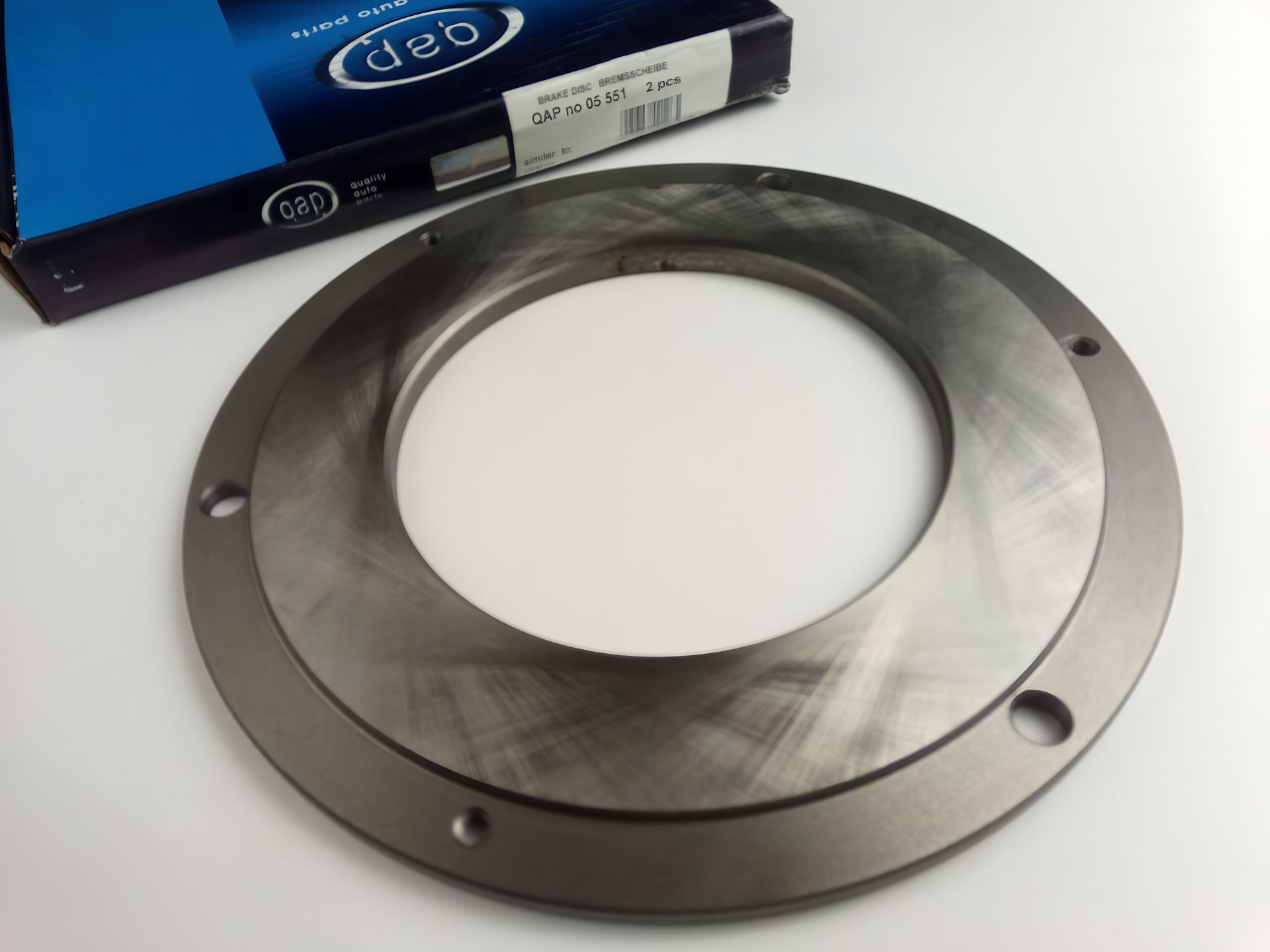 Гальмівний диск Таврія (н. обр.), QAP (05-551) 1 шт. (110206-3501070) Гальмівний диск Таврія (н. обр.), QAP (05-551) 1 шт. (110206-3501070)