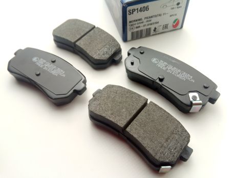 Задние тормозные колодки для Tucson (TL), Hi-Q (SP1406) (58302-2SA10) Задние тормозные колодки для Tucson (TL), Hi-Q (SP1406) (58302-2SA10)