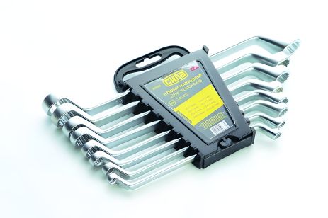 Набір ключів СИЛА (201335) 8 шт. у пластику/CrV/накідні