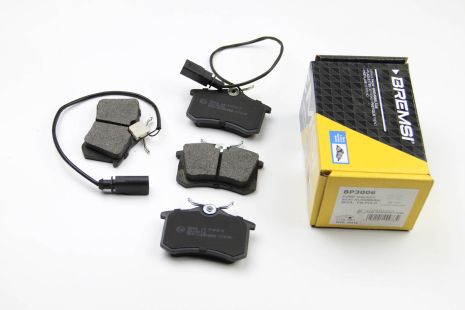 Колодки задні гальмівні Sharan/Galaxy/Alhambra 97-10 (TRW), Bremsi (BP3006) Колодки задні гальмівні Sharan/Galaxy/Alhambra 97-10 (TRW), Bremsi (BP3006)