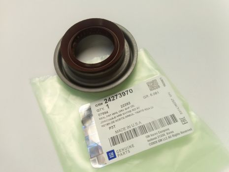 Сальник правої півосі для Aveo T300/Cruze/Epica/Captiva АКПП "GM" (24260763) (24273970)