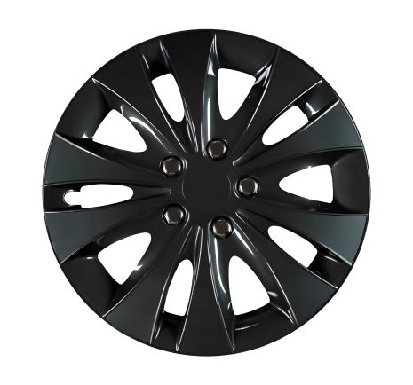 Комплект колпаков JESTIC (Польша), 15" модель STORM BLACK (артикул: 15STORMBLACK)