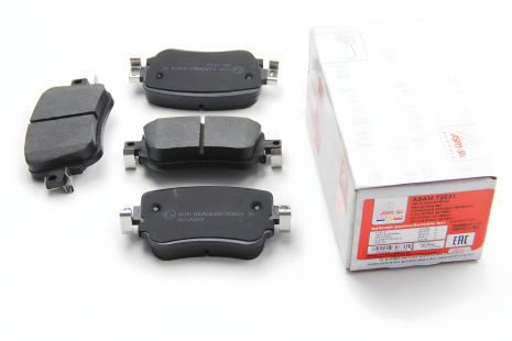 Задние тормозные колодки Octavia III/Sharan/Audi Q3 12-, TRW, ASAM (72631) Задние тормозные колодки Octavia III/Sharan/Audi Q3 12-, TRW, ASAM (72631)