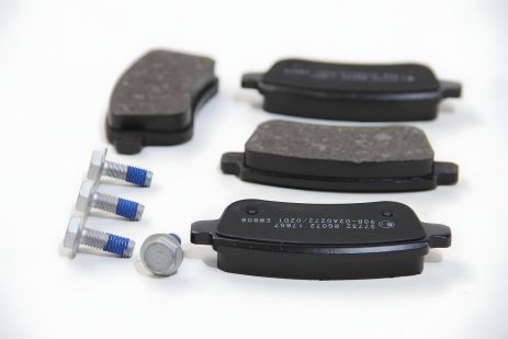 Задні гальмівні колодки Megane III/Fluence 08- (37732) A.B.S. Задні гальмівні колодки Megane III/Fluence 08- (37732) A.B.S.