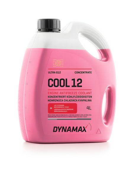 Концентрат антифризу G12 DYNAMAX COOL ULTRA (4L), DYNAMAX (500144)