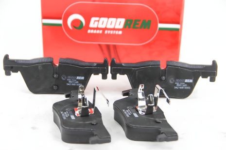 Задние тормозные колодки для BMW F36/F23/F34/F22/F33/F32/F21/F31/F20/F30 11-, GOODREM (RM1349) Задние тормозные колодки для BMW F36/F23/F34/F22/F33/F32/F21/F31/F20/F30 11-, GOODREM (RM1349)