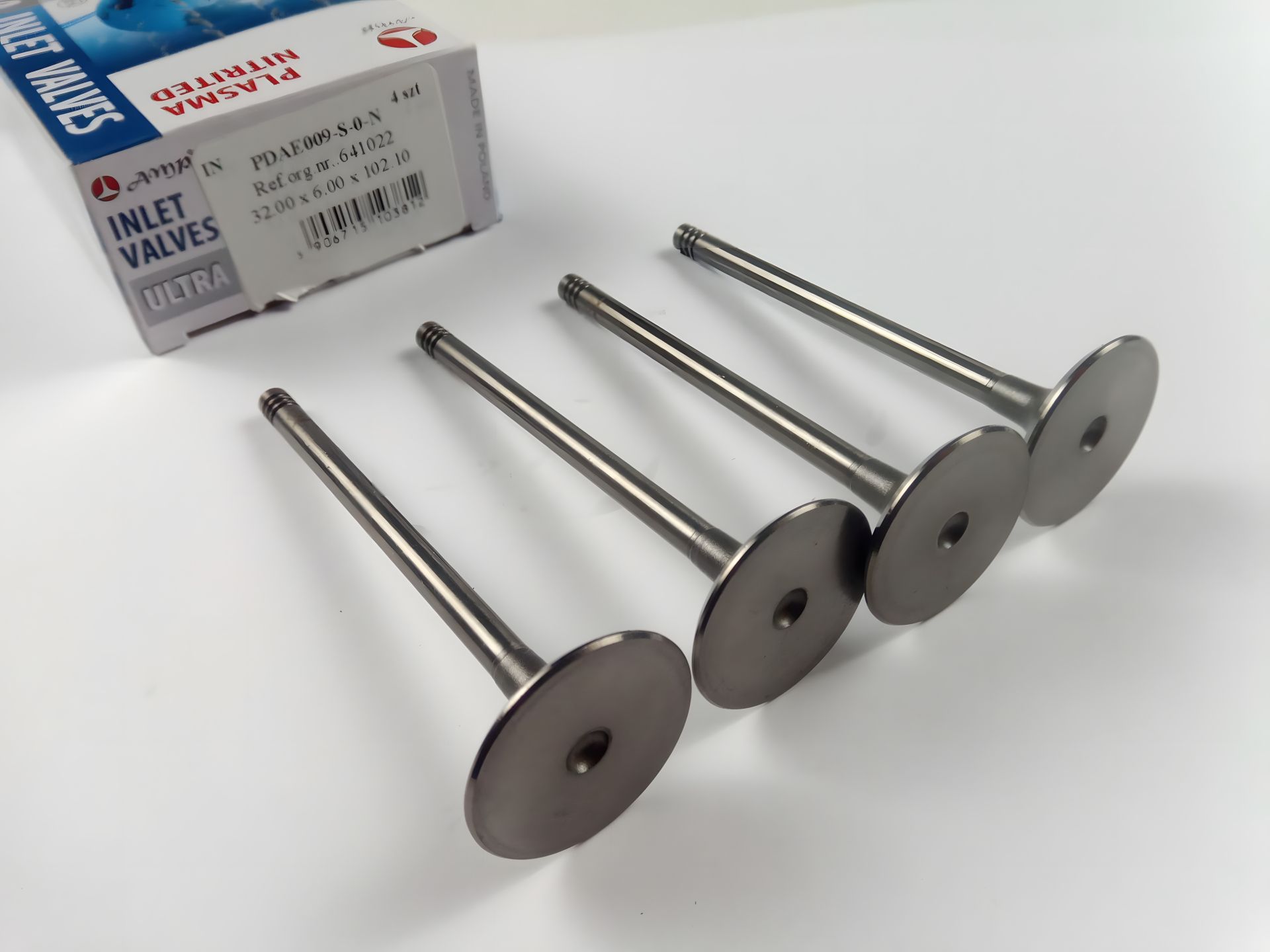 Впускний клапан Lacetti 1.8, AMP азотир. (PDAE009-S-0-N) комплект 4 шт. (90412277) Впускний клапан Lacetti 1.8, AMP азотир. (PDAE009-S-0-N) комплект 4 шт. (90412277)