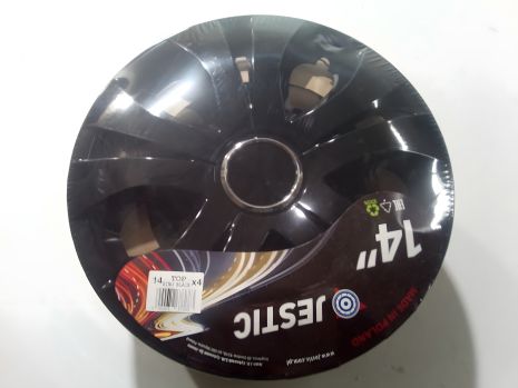 Комплект ковпаків JESTIC (Польща), 14" TOP RING BLACK (14TOPRINGBLACK) Комплект ковпаків JESTIC (Польща), 14" TOP RING BLACK (14TOPRINGBLACK)