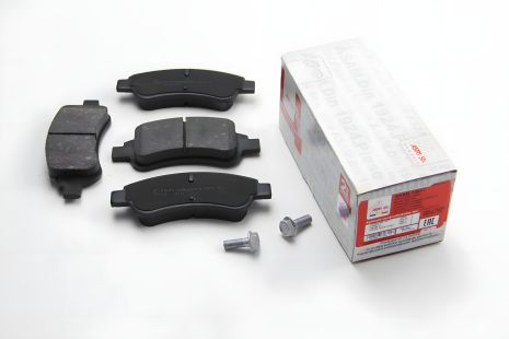 Передні гальмівні колодки Berlingo/Partner 01- (Bosch), ASAM (72611)