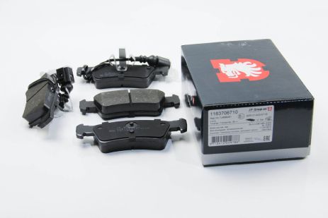 Колодки задні гальмівні T5 03- (ATE)(диски 333x32.5mm), JP Group (1163706710)
