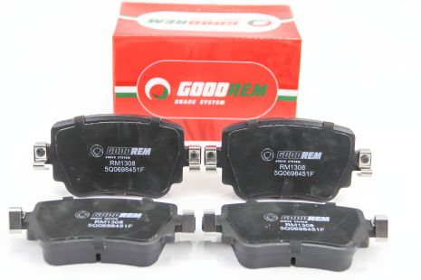 AUDI Q3/Octavia III/Sharan 12- задні гальмівні колодки (TRW) (RM1308) GOODREM AUDI Q3/Octavia III/Sharan 12- задні гальмівні колодки (TRW) (RM1308) GOODREM