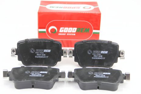 Тормозные колодки задние для Octavia III/Sharan/Audi Q3 12- (TRW, GOODREM RM1308) Тормозные колодки задние для Octavia III/Sharan/Audi Q3 12- (TRW, GOODREM RM1308)