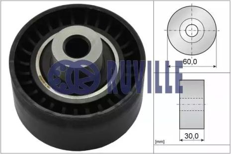 Паразитный ролик Peugeot/Citroen/Ford/Volvo, RUVILLE (55969)