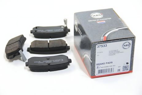 Задні гальмівні колодки для Accent/Ceed/Cerato/Creta/i20 (05-21), A.B.S. (37533)