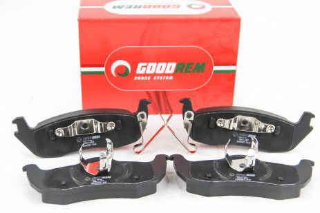 Задні гальмівні колодки для Grand Cherokee/Commander/QX56 03-13, GOODREM (RM1483) Задні гальмівні колодки для Grand Cherokee/Commander/QX56 03-13, GOODREM (RM1483)