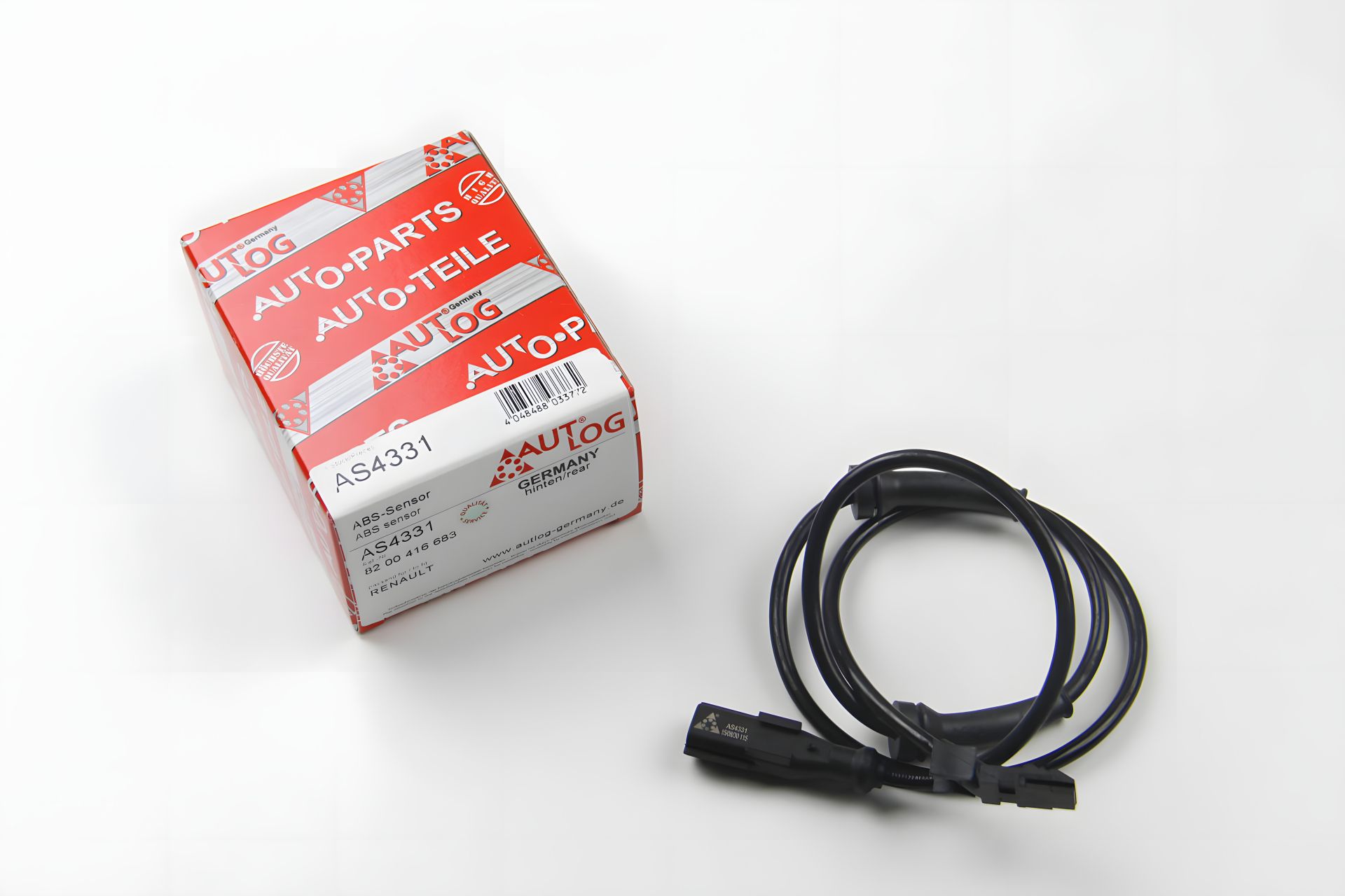 Задній датчик ABS для Renault MEGANE II, SCENIC II, AUTLOG (AS4331) Задній датчик ABS для Renault MEGANE II, SCENIC II, AUTLOG (AS4331)