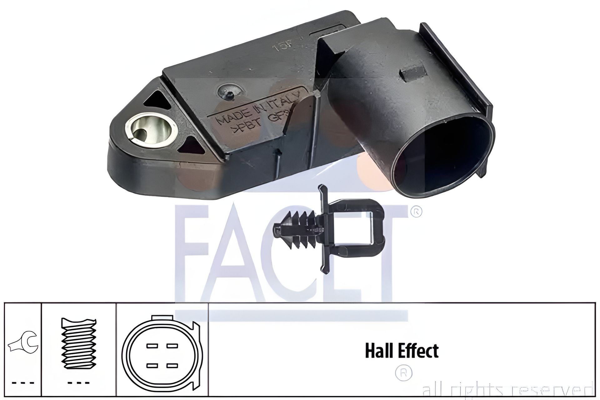 Сенсор стоп-сигналу для A1/A3/A4/Octavia/Caddy/T5/T6/Crafter/Leon 03-, FACET (71232) Сенсор стоп-сигналу для A1/A3/A4/Octavia/Caddy/T5/T6/Crafter/Leon 03-, FACET (71232)