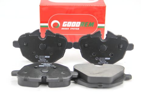 BMW 5 (F10)/X3 (F25): Задние тормозные колодки 10-(TRW), GOODREM (RM1449) BMW 5 (F10)/X3 (F25): Задние тормозные колодки 10-(TRW), GOODREM (RM1449)